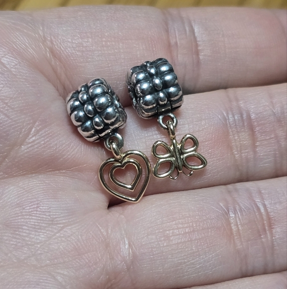 Pandora two tone clips - Picture 3 of 7